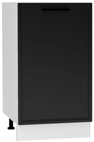 Kuchynské skrinka Emily D45 PL čierny hrášok