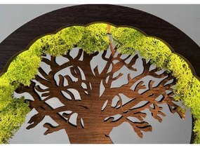 Li-Go 23604/DUB2 - LED Stmievateľná stolná dekorácia LED/12W/230V 20x22 cm dub