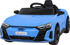 Ramiz Elektrické autíčko Audi RS E-Tron GT pre deti modré + diaľkové ovládanie + pohon 4x4