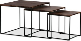 Autronic BONTEC Konferenčný stolík 60x60x51cm, mdf, divoký dub, AF-3008 OAK Farba: Prírodné