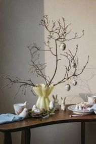 räder Veľkonočná dekorácia Floral Egg / Gold details