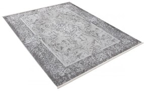 Kusový koberec Seda sivý 140x200cm