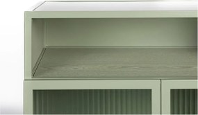 Zelená vitrína 60x105 cm Herbe - White Label