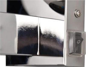 Nástenné svietidlo v striebornej farbe ø 14 cm Kula – Trio