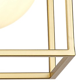 Toolight Toolight, stropné svietidlo 44x13x15,5 cm 3xG9 APP1164-3CP, čierna-zlatá, OSW-14017