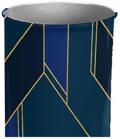 Tmavomodrá kovová WC kefa Achille – douceur d'intérieur