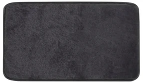 Gedy Gedy, FUZZY kúpeľňová predložka, 50x80cm, 100% polyester, protišmyk, čierna, 96FY508014