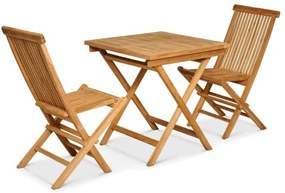 InternetovaZahrada Drevený balkónový set Bristol - teak