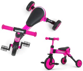 Odrážadlo 2v1 Grande ružové