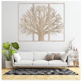 Trojdielny obraz na stenu strom života | SENTOP HDF0199