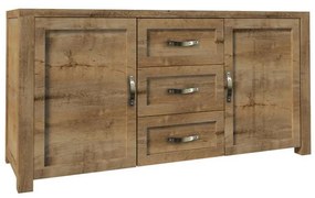 Gala nábytok Komoda NEVADA K2D, lefkas ciemny