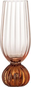 Bloomingville Vysoký pohár Taurin Champagne Rose 250 ml