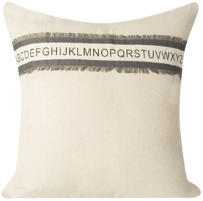 DEKORAČNÁ OBLIEČKA NA VANKÚŠ NATURE1 40X40 CM BÉŽOVÁ