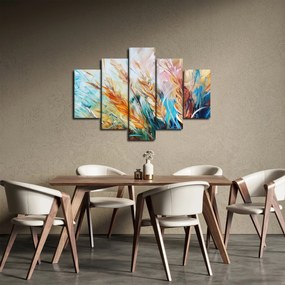 Obraz - Pšenica, abstrakcia (150x105 cm)
