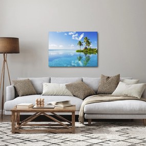 Obraz - Tropický ostrov (70x50 cm)