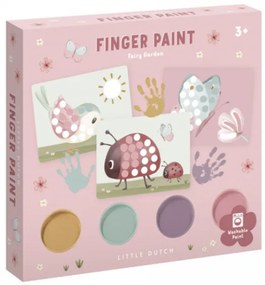 Little Dutch Kreatívna sada maľovanie prstami Fairy Garden