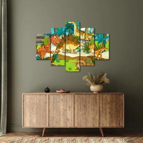 Obraz - Dinosauria (150x105 cm)