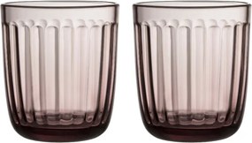 Poháre Raami 0,26l, 2ks, ružové calluna