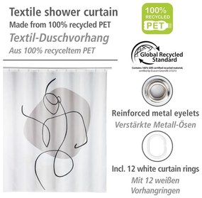 Sprchový záves 180x200 cm Ladyline - Wenko