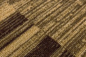 Protišmykový koberec ADAGIO 04 béžový kruh