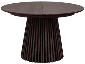 Rozťahovací jedálenský stôl Wadeline 120-160-200 cm tmavý dub