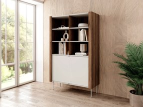 Knihovna Wrap 105 cm ořech/kašmír