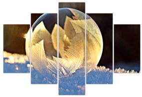 Obraz zamrznutej bubliny (150x105 cm)