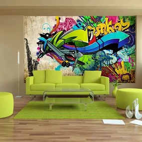 Fototapeta - Funky - graffiti Veľkosť: 245x175, Verzia: Samolepiaca