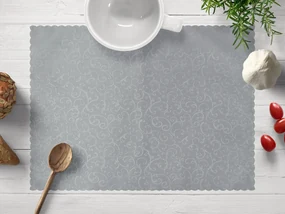Biante Teflónové prestieranie na stôl TF-086 Ornamenty na sivom 30x40 cm