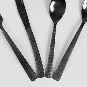 Súprava príborov STREAMLINE čierna 723049 (24 ks)
