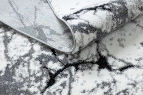 Koberec COZY 8871 Marble sivý