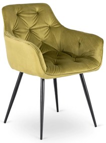 Jedálenská stolička MODESTO, pistáciová