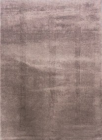BE Koberec Microsofty 8301 BROWN – hnedý obdĺžnikový Rozmer: 160x220 cm