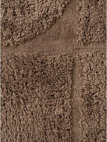 Hnedý ručne tkaný okrúhly koberec ø 160 cm Lambeth Jasper – Ted Baker