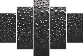 Obraz kvapiek vody (150x105 cm)