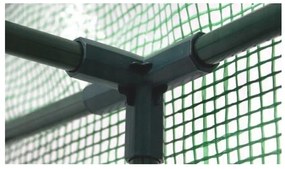 Záhradný skleník s fóliou a poličkami 73 x 140 m x 200 cm