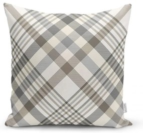 Súprava 4 vianočných obliečok na vankúš a behúň na stôl Minimalist Cushion Covers Holiday Season