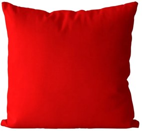 Vankúš Červený (Veľkosť: 55 x 55 cm)