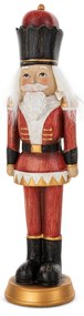 VIANOČNA FIGÚRKA NUTCRACKER 18CM VIACFAREBNÁ