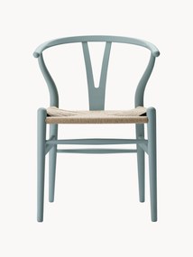 Drevená stolička's tkaným sedadlom CH24 Wishbone Chair