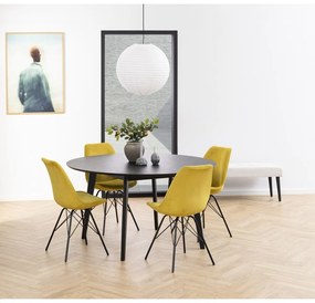 Žltá jedálenská stolička Eris - Actona