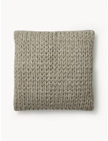 Ručne vyrobená pletená obliečka na vankúš Adyna