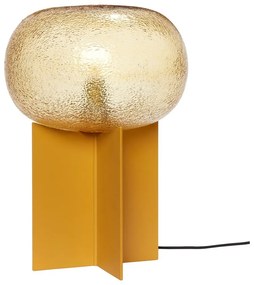 Oranžová stolová lampa so skleneným tienidlom (výška 36 cm) Podium – Hübsch