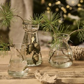 Ib Laursen Sklenená váza Hyacinth Conical