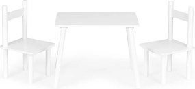 Stôl stôl +2 stoličky detský nábytok set