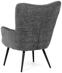 Kreslo s područkami GREY2, šedá