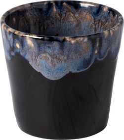 Čierna/modrá kameninová šálka na espresso 210 ml Grespresso – Costa Nova