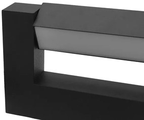 LED Vonkajšie nástenné svietidlo 2xLED/16W/230V IP54 90 cm čierna