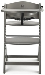 KINDERKRAFT - Detská jedálenská stolička ENOCK sivá