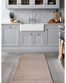 Béžový vnútorný a vonkajší koberec 60x125 cm Effi Granit – Pappelina